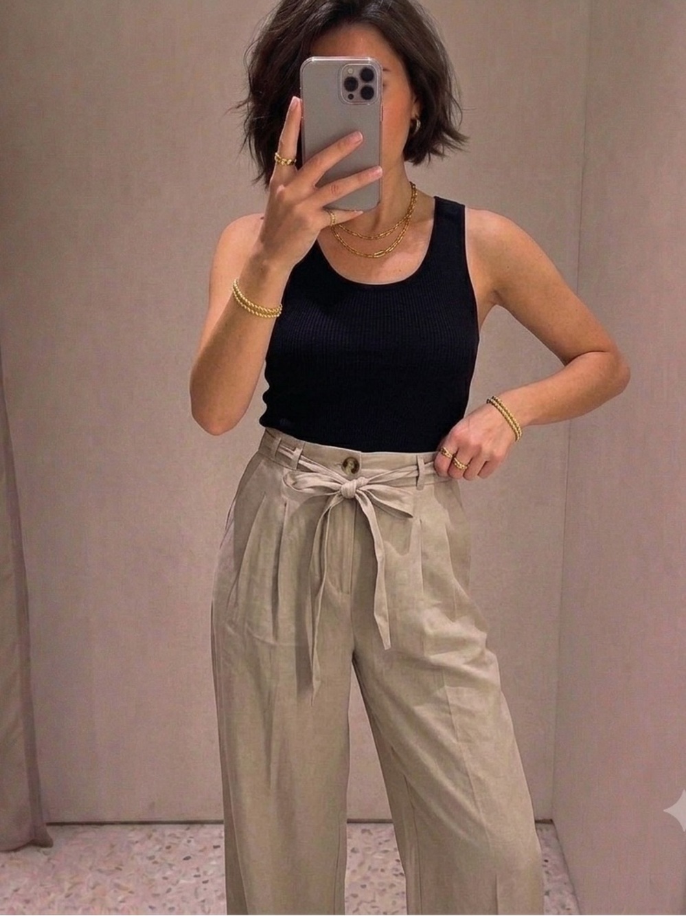 Zara Tailored Wide Legs Pants